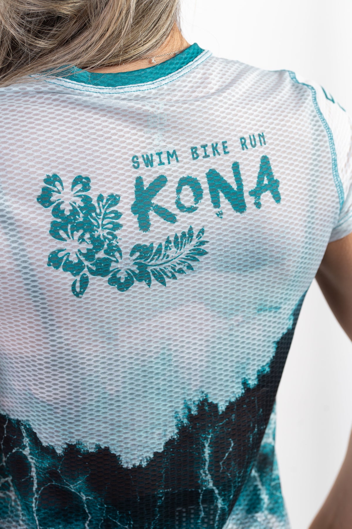 OTSO Damen Kurzarm-Funktionsshirt - Kona Kailua Bay – Produktansicht 9