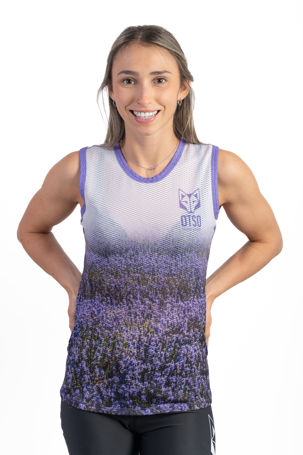 OTSO Damen Lauf-Singlet - Lavande – Produktansicht 3