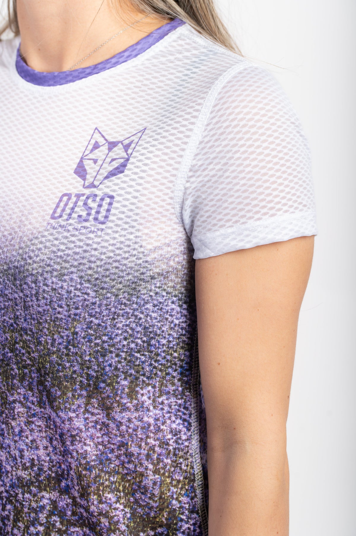 OTSO Damen Kurzarm-Funktionsshirt - Lavande – Produktansicht 7