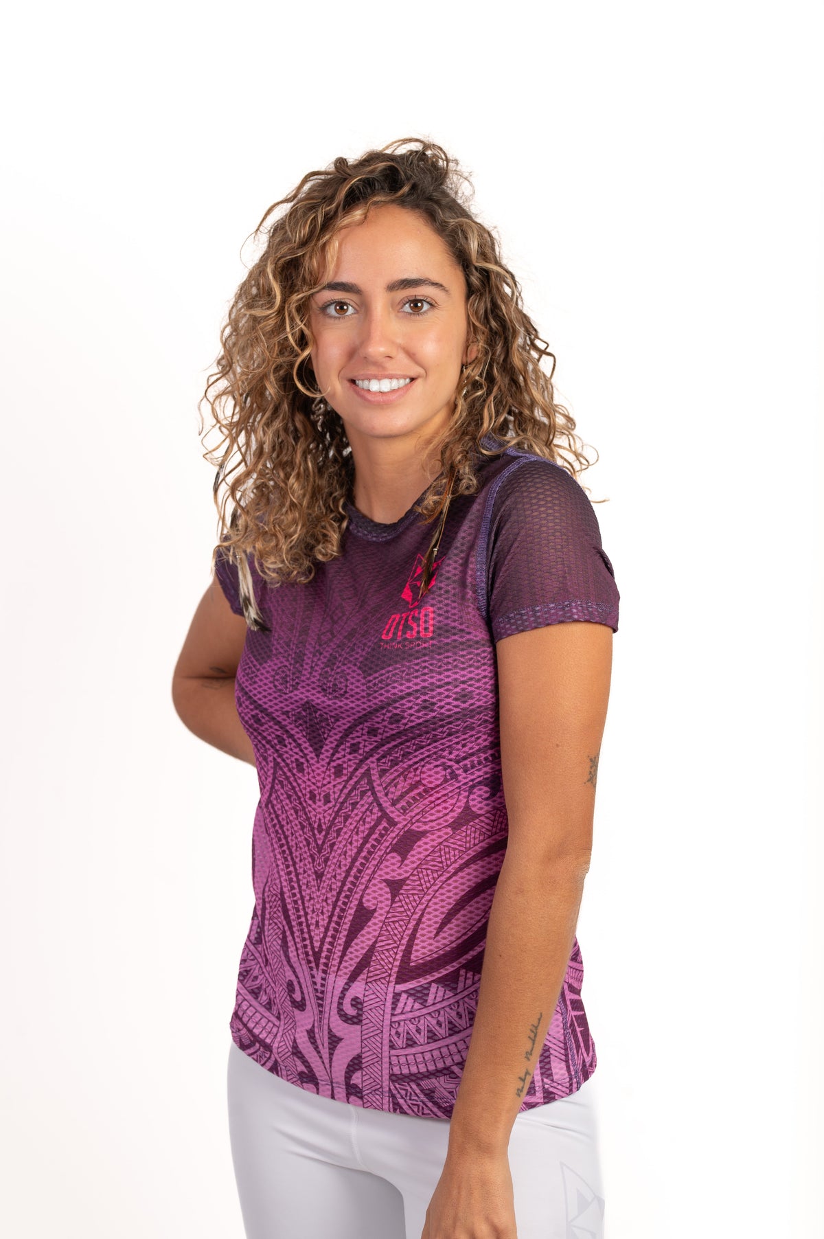 OTSO Damen Kurzarm-Funktionsshirt - Maori – Produktansicht 4