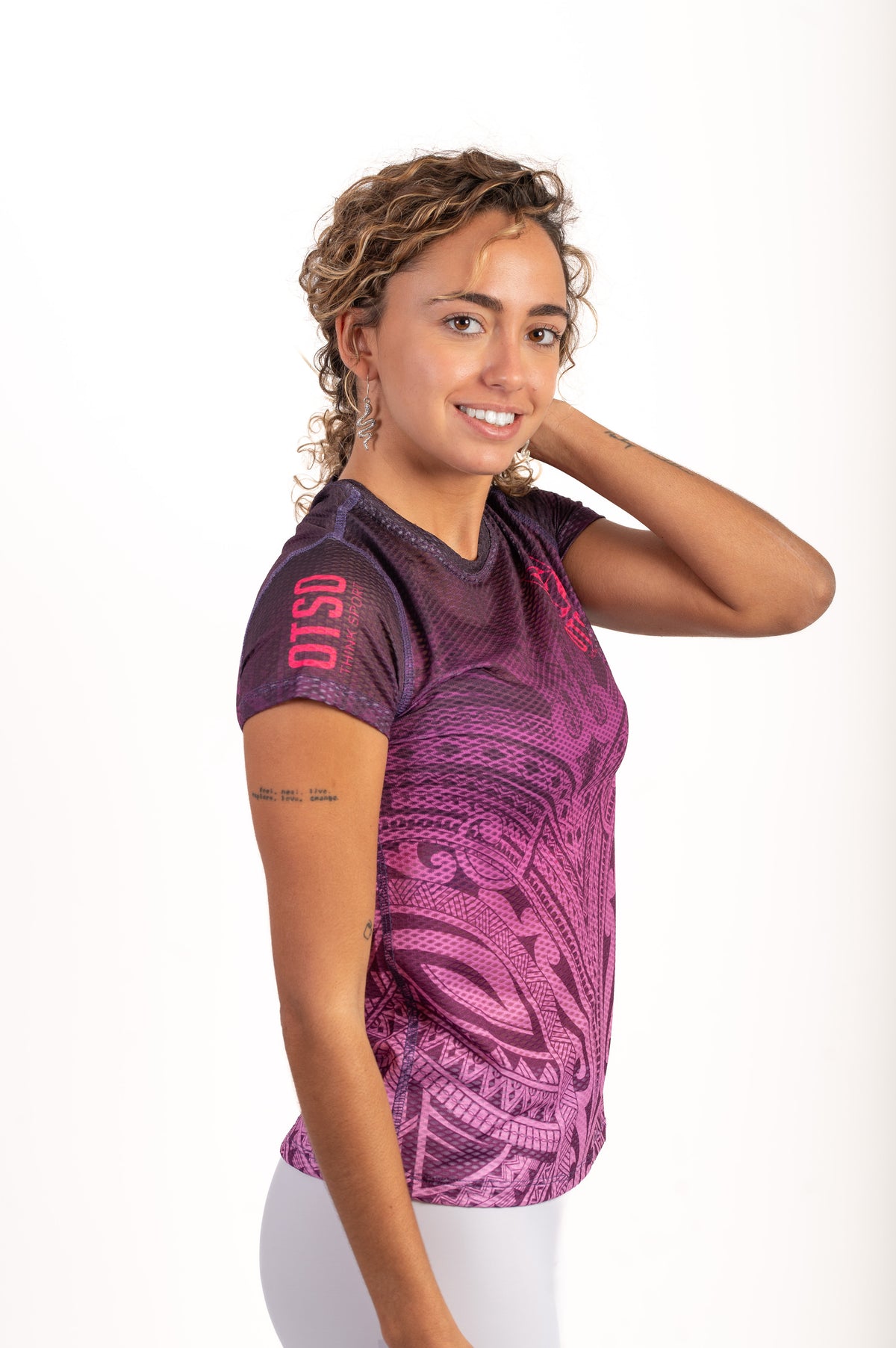 OTSO Damen Kurzarm-Funktionsshirt - Maori – Produktansicht 5