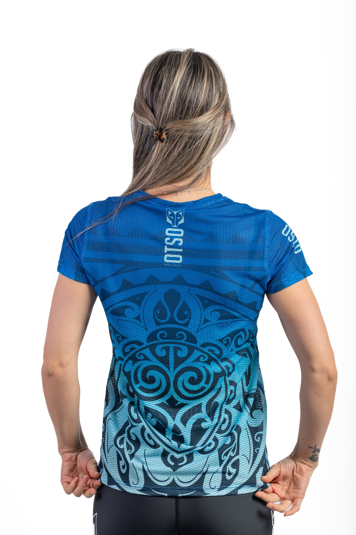 OTSO Damen Kurzarm-Funktionsshirt - Maori Kahurangi – Produktansicht 6