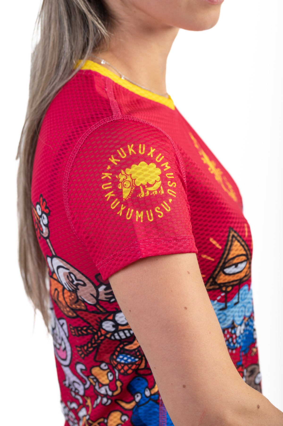 OTSO Damen Kurzarm-Funktionsshirt - Kukuxumusu Mix Kuku – Produktansicht 13