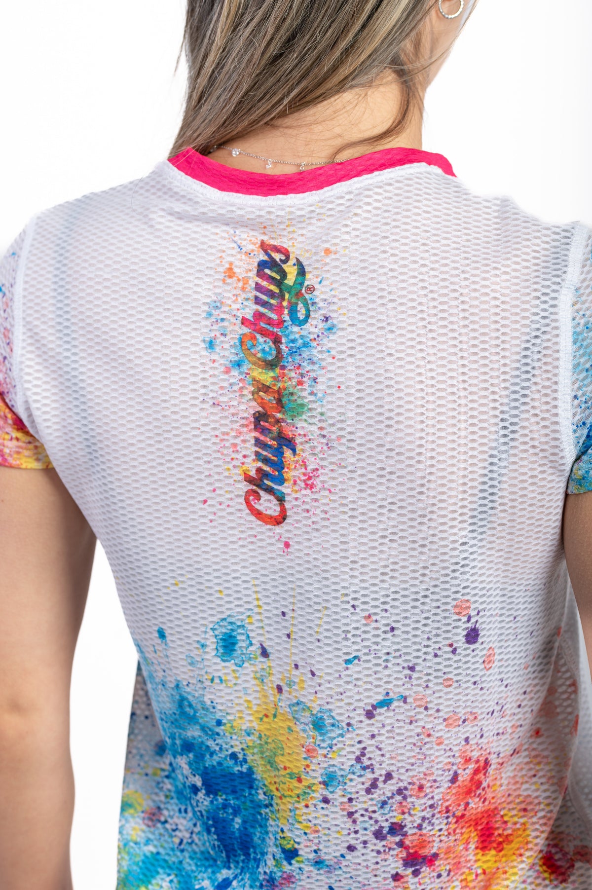 OTSO Damen Kurzarm-Funktionsshirt - Chupa Chups Paint – Produktansicht 7