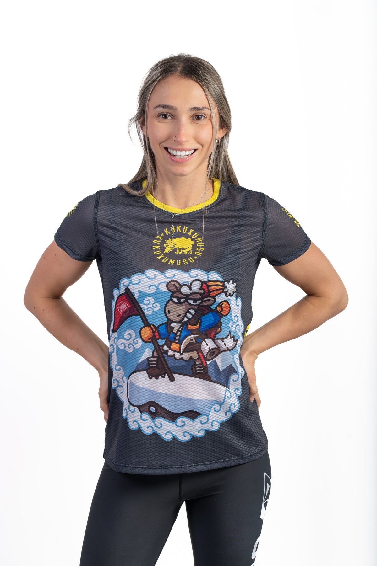 OTSO Damen Kurzarm-Funktionsshirt - Kukuxumusu Pirineus – Produktansicht 3