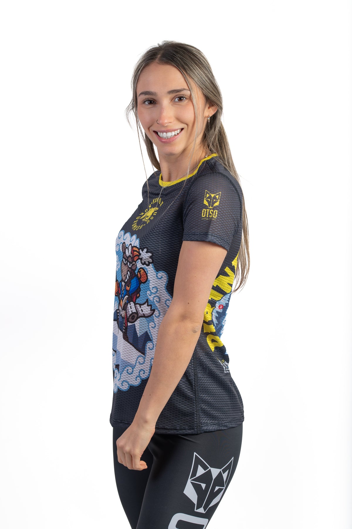 OTSO Damen Kurzarm-Funktionsshirt - Kukuxumusu Pirineus – Produktansicht 5