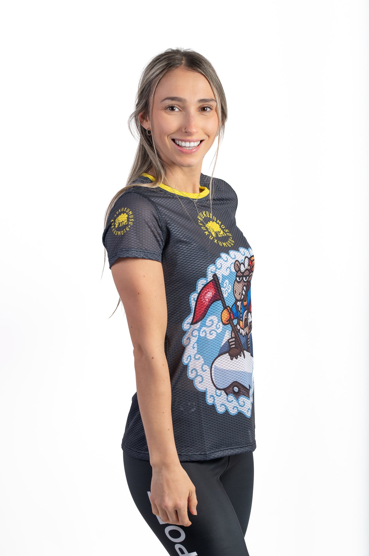 OTSO Damen Kurzarm-Funktionsshirt - Kukuxumusu Pirineus – Produktansicht 6