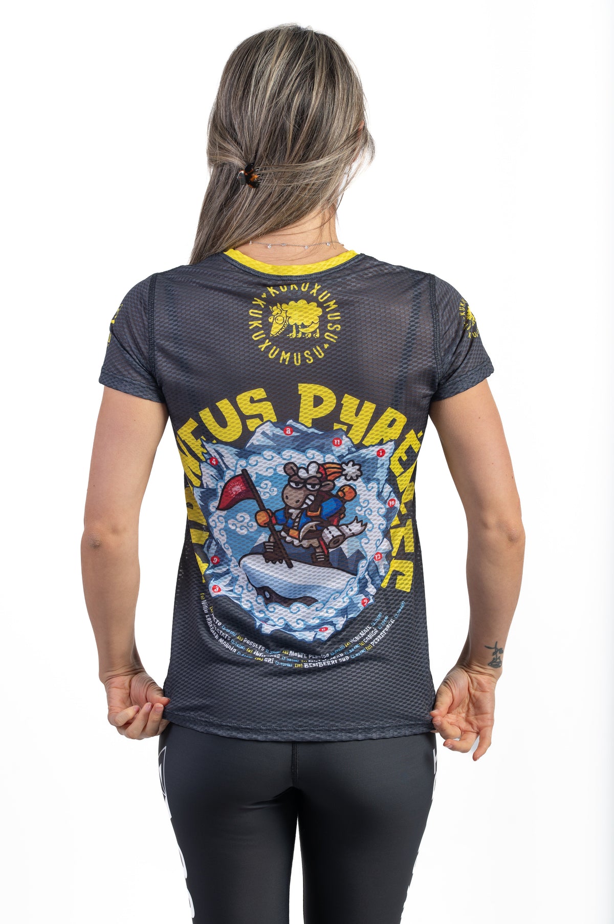 OTSO Damen Kurzarm-Funktionsshirt - Kukuxumusu Pirineus – Produktansicht 7