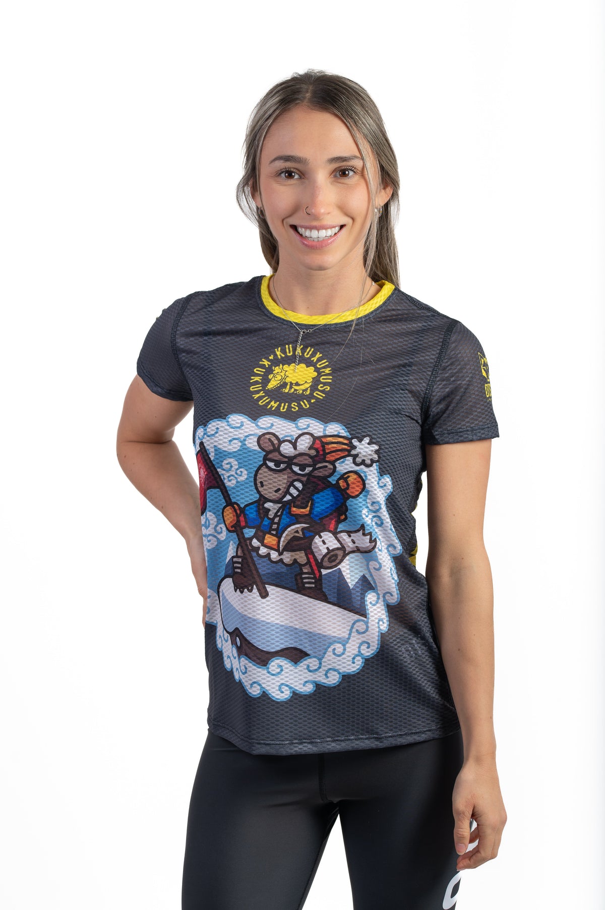 OTSO Damen Kurzarm-Funktionsshirt - Kukuxumusu Pirineus – Produktansicht 4