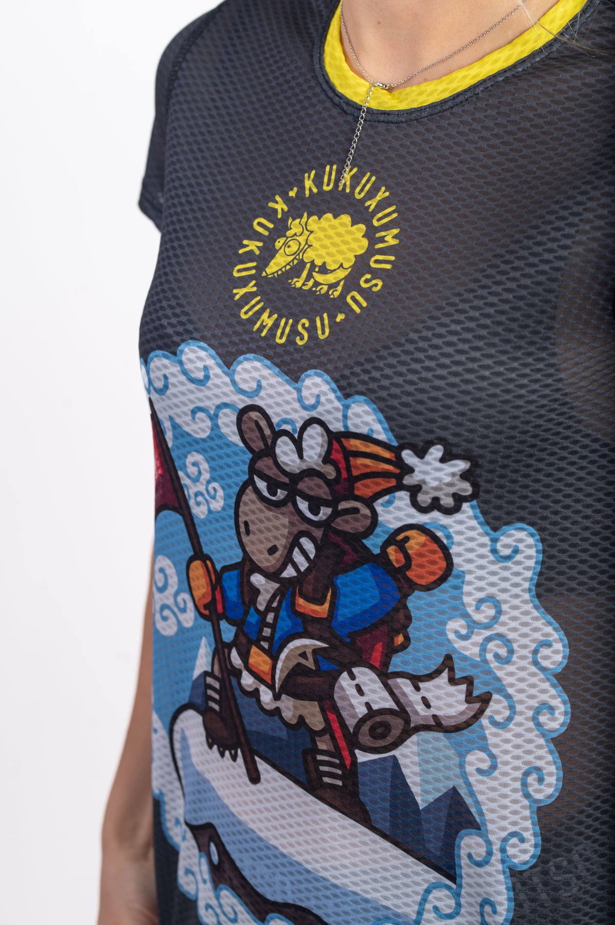 OTSO Damen Kurzarm-Funktionsshirt - Kukuxumusu Pirineus – Produktansicht 8