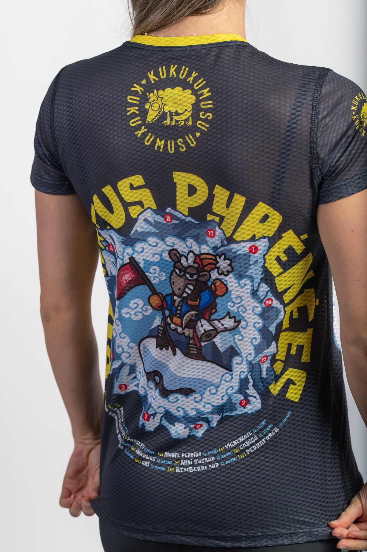 OTSO Damen Kurzarm-Funktionsshirt - Kukuxumusu Pirineus – Produktansicht 9