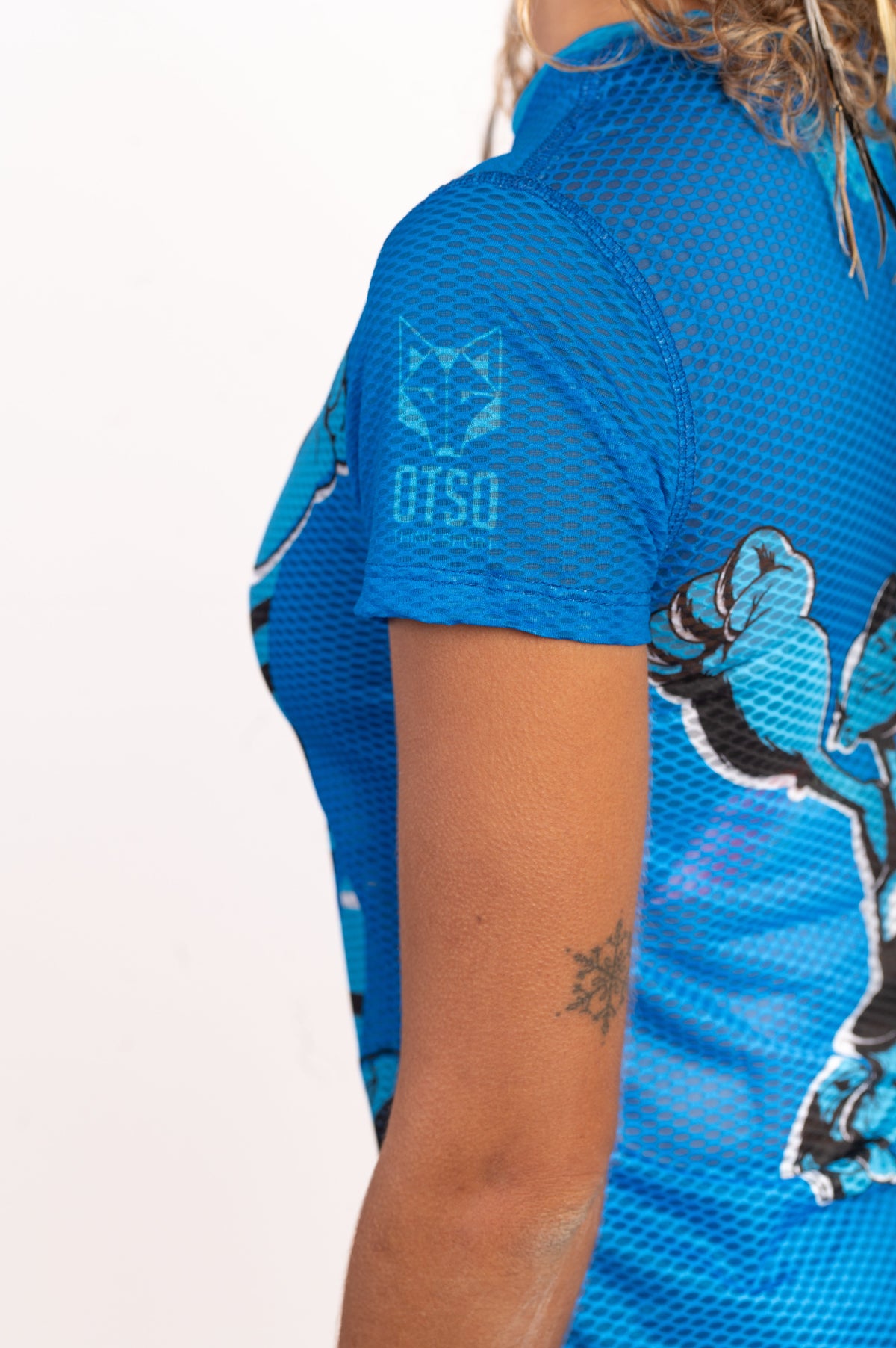 OTSO Damen Kurzarm-Funktionsshirt - Popeye Run For It – Produktansicht 10