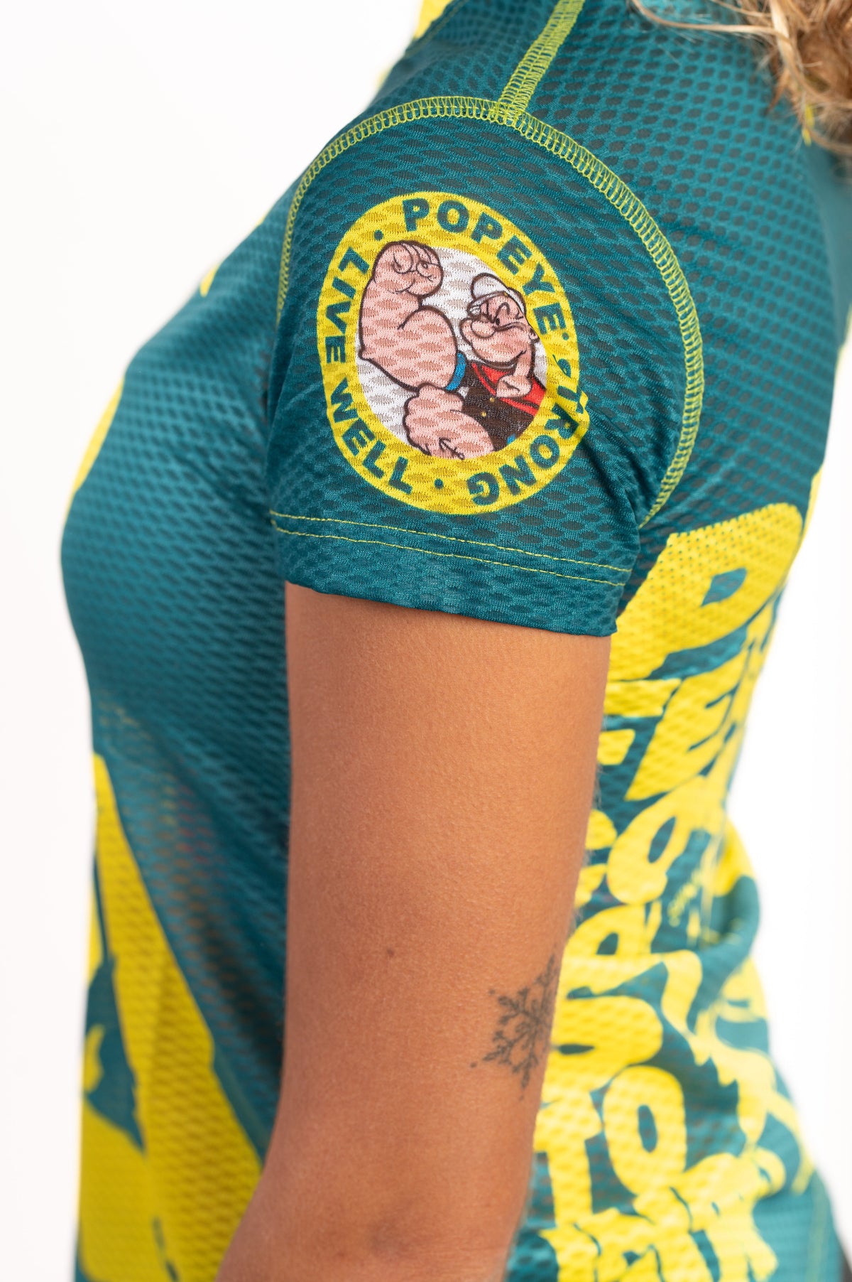 OTSO Damen Kurzarm-Funktionsshirt - Popeye Strong – Produktansicht 9