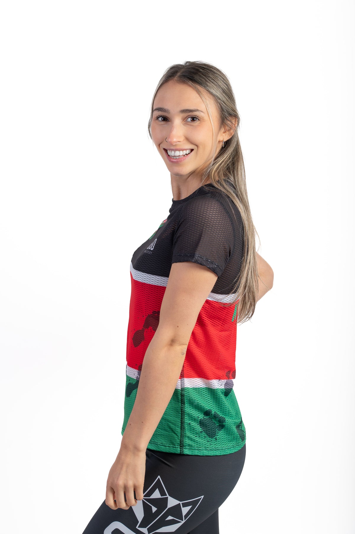 OTSO Damen Kurzarm-Funktionsshirt - Run Kenya – Produktansicht 6