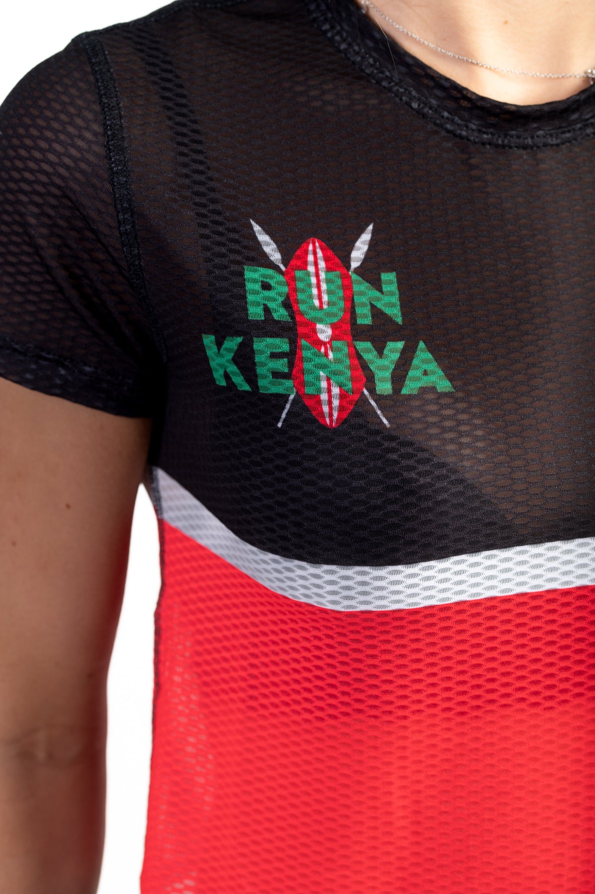 OTSO Damen Kurzarm-Funktionsshirt - Run Kenya – Produktansicht 9