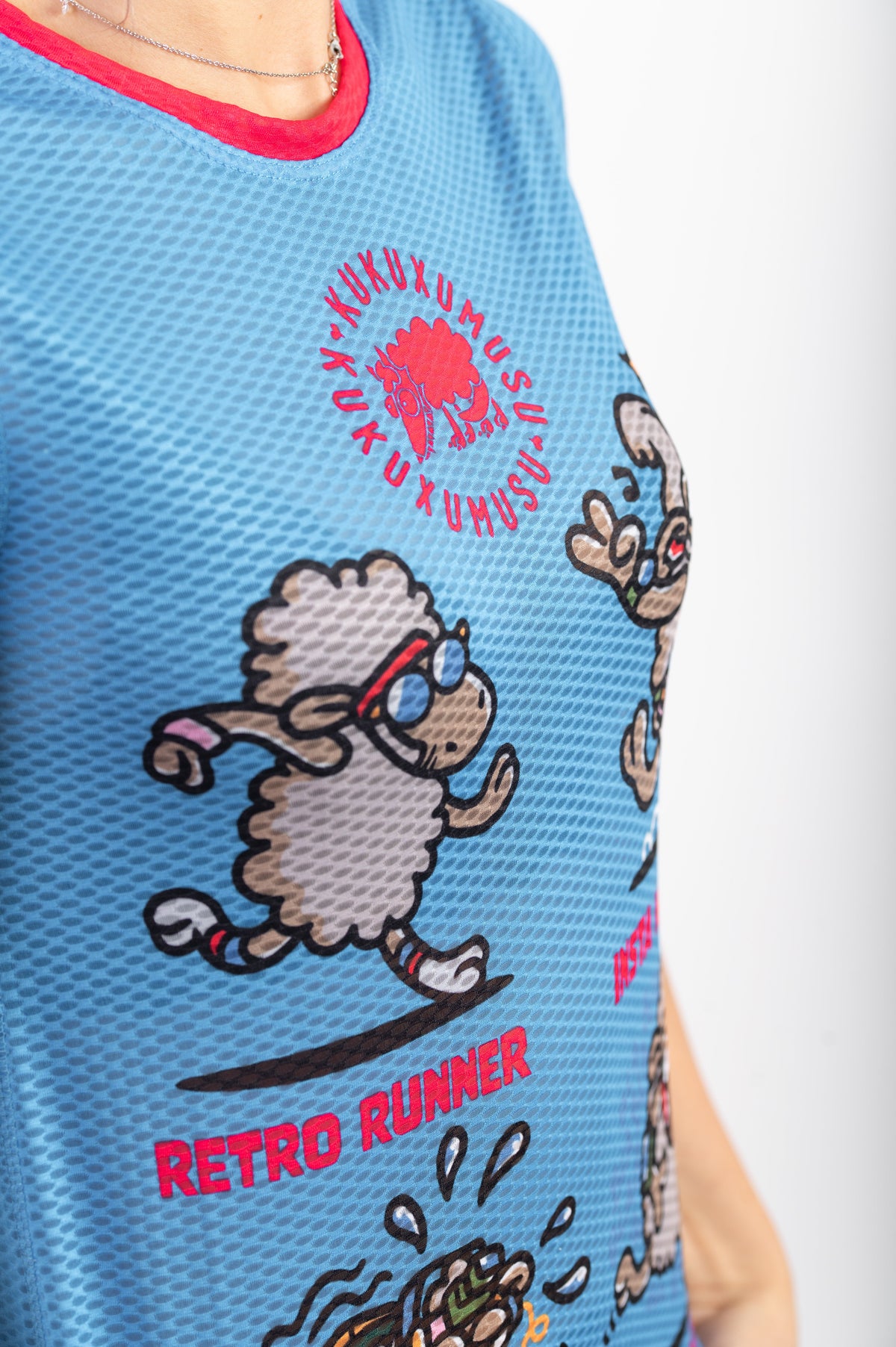 OTSO Damen Kurzarm-Funktionsshirt - Kukuxumusu Runners – Produktansicht 9