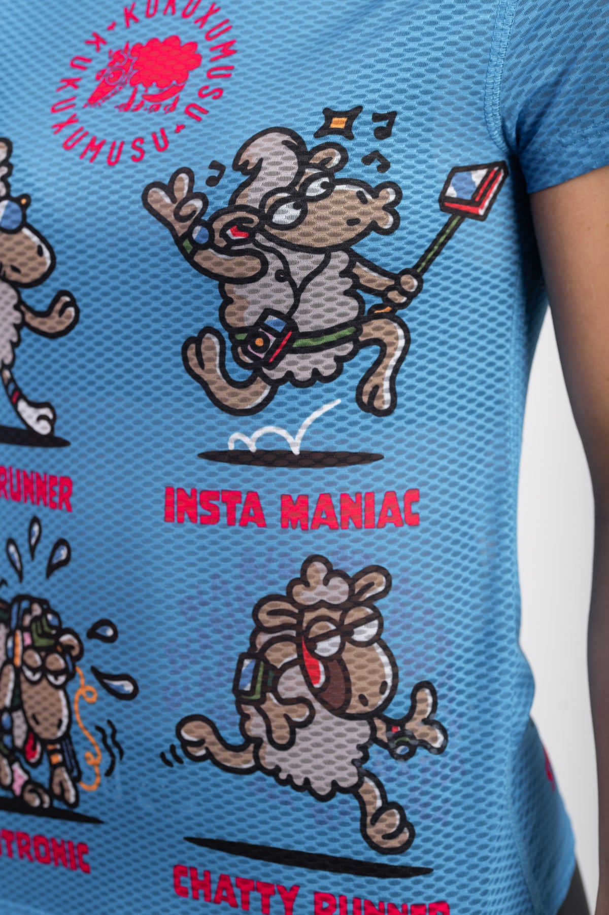 OTSO Damen Kurzarm-Funktionsshirt - Kukuxumusu Runners – Produktansicht 8