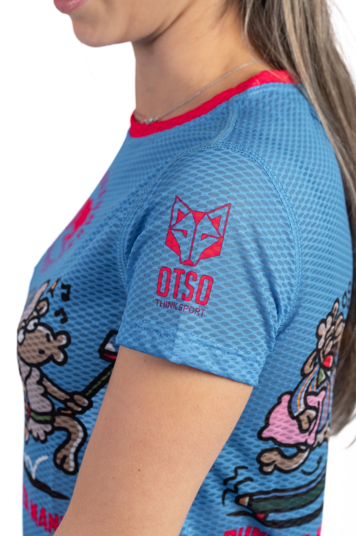 OTSO Damen Kurzarm-Funktionsshirt - Kukuxumusu Runners – Produktansicht 11