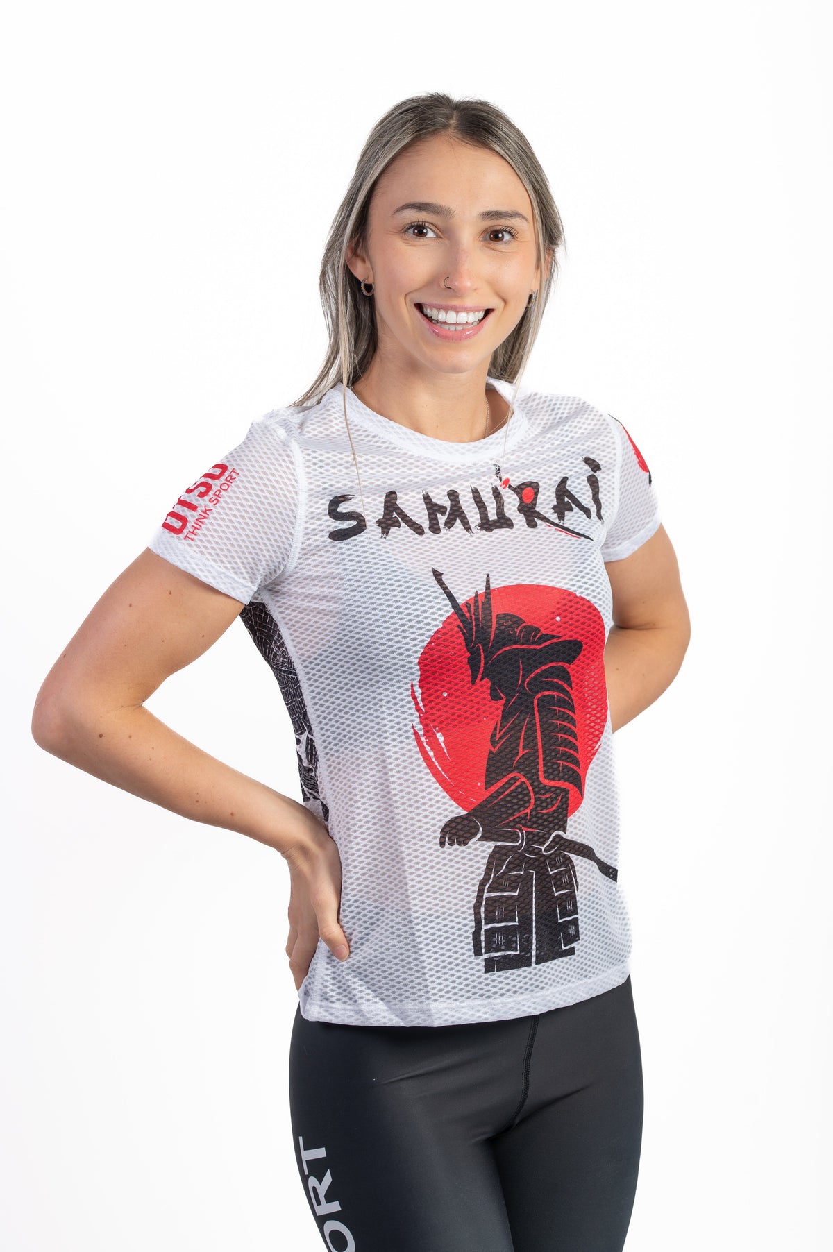 OTSO Damen Kurzarm-Funktionsshirt - Samurai – Produktansicht 3