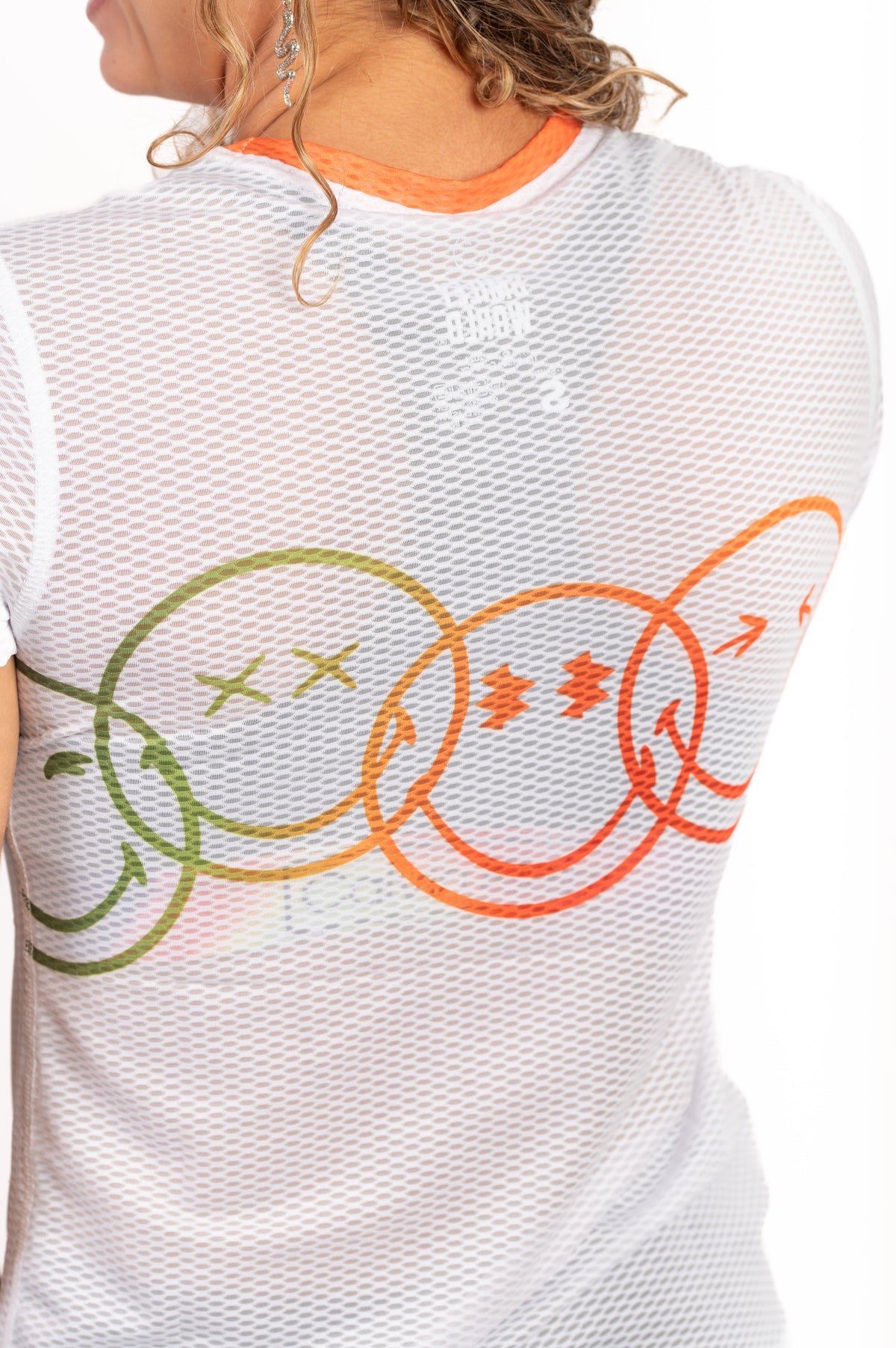 OTSO Damen Kurzarm-Funktionsshirt - S.W.Smiley Believe – Produktansicht 10
