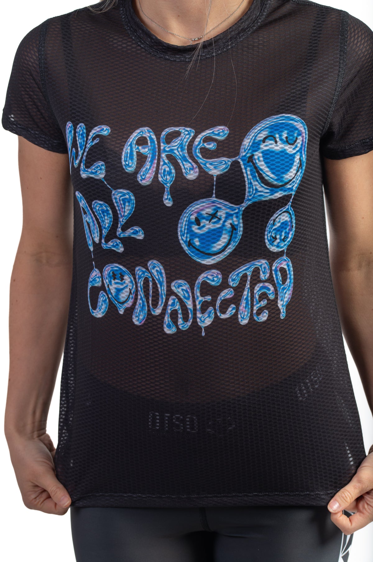 OTSO Damen Kurzarm-Funktionsshirt - S.W.Smiley Connected – Produktansicht 6