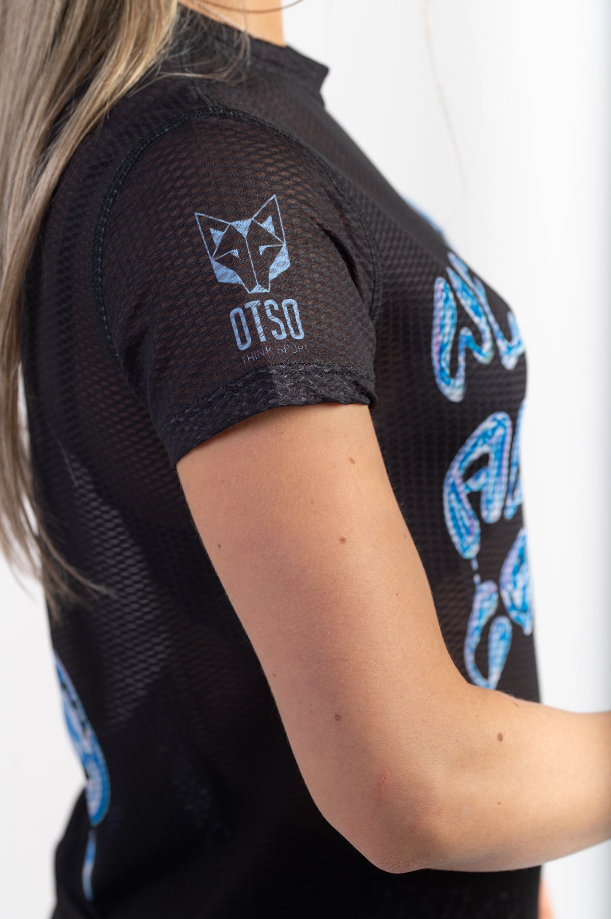OTSO Damen Kurzarm-Funktionsshirt - S.W.Smiley Connected – Produktansicht 9