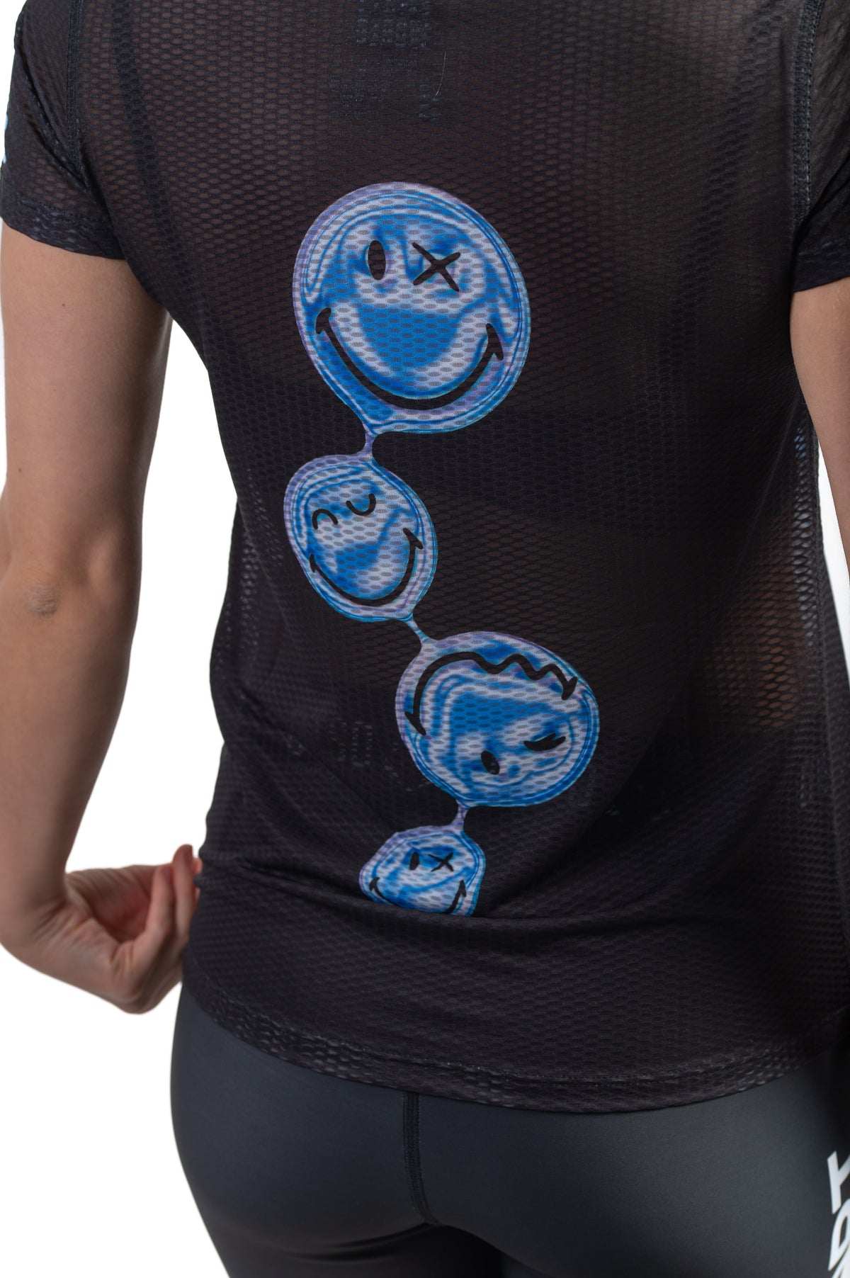 OTSO Damen Kurzarm-Funktionsshirt - S.W.Smiley Connected – Produktansicht 7