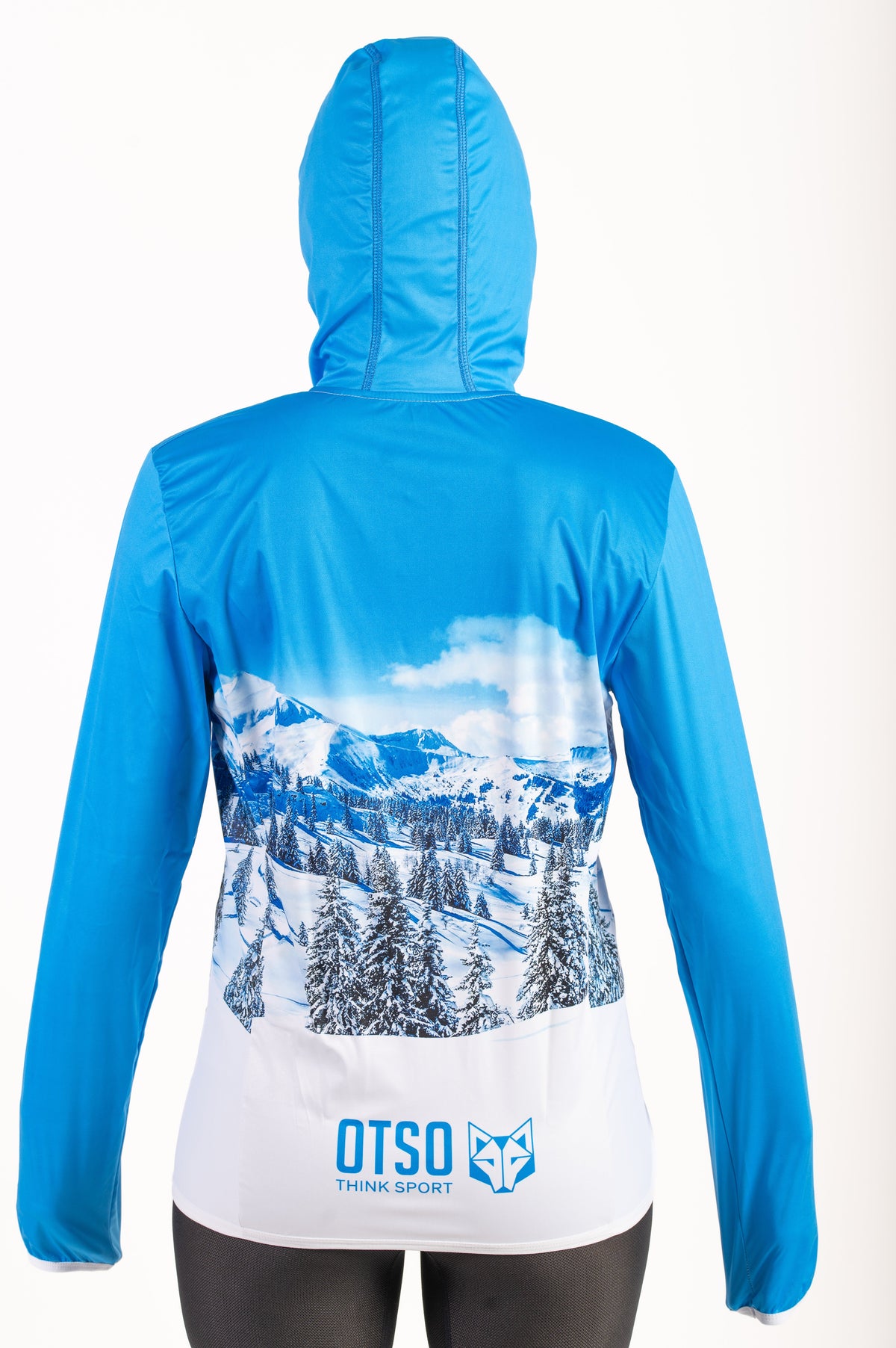 OTSO Unisex Laufjacke - Snow Forest – Produktansicht 8