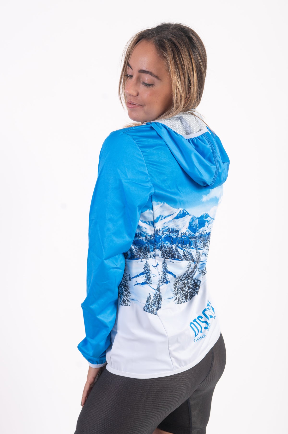 OTSO Unisex Laufjacke - Snow Forest – Produktansicht 5