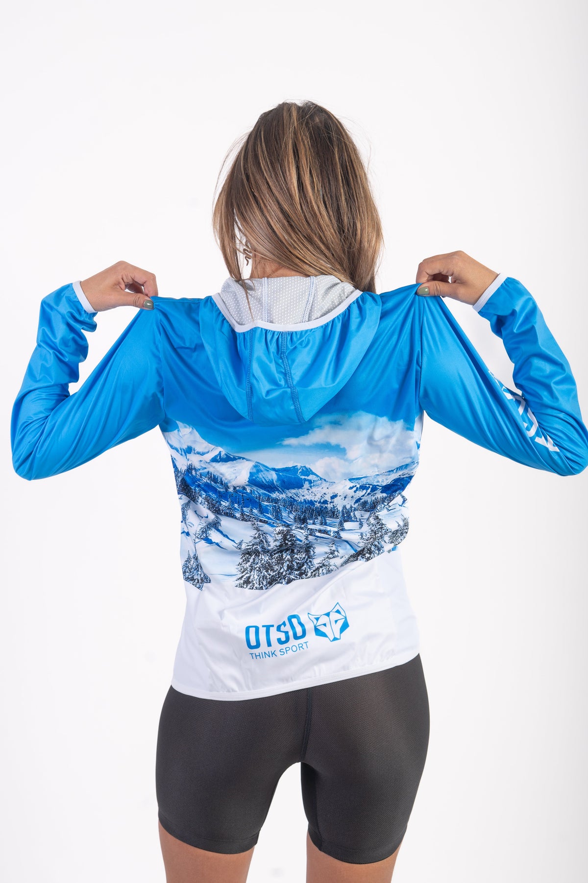 OTSO Unisex Laufjacke - Snow Forest – Produktansicht 7