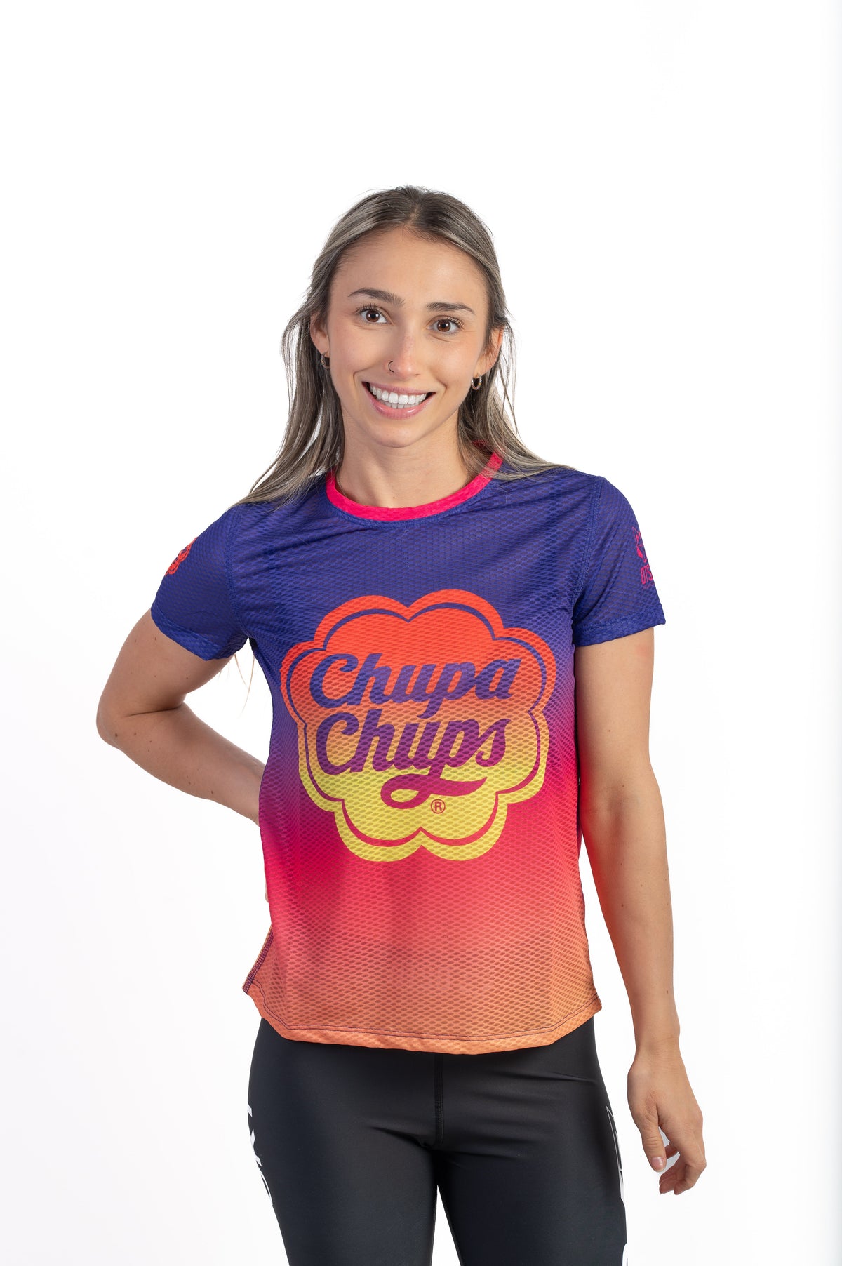OTSO Damen Kurzarm-Funktionsshirt - Chupa Chups Super Tasty – Produktansicht 3
