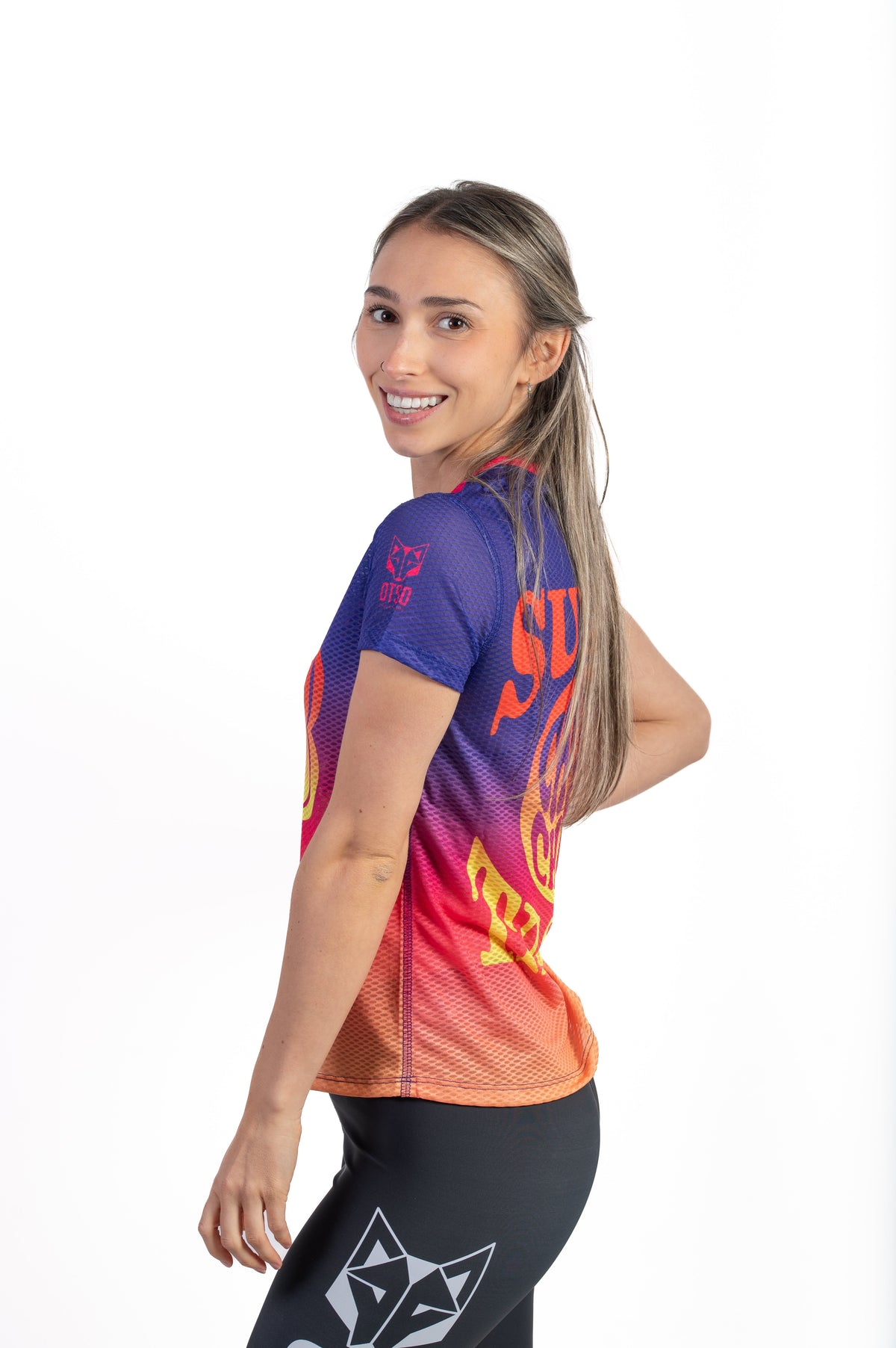 OTSO Damen Kurzarm-Funktionsshirt - Chupa Chups Super Tasty – Produktansicht 6