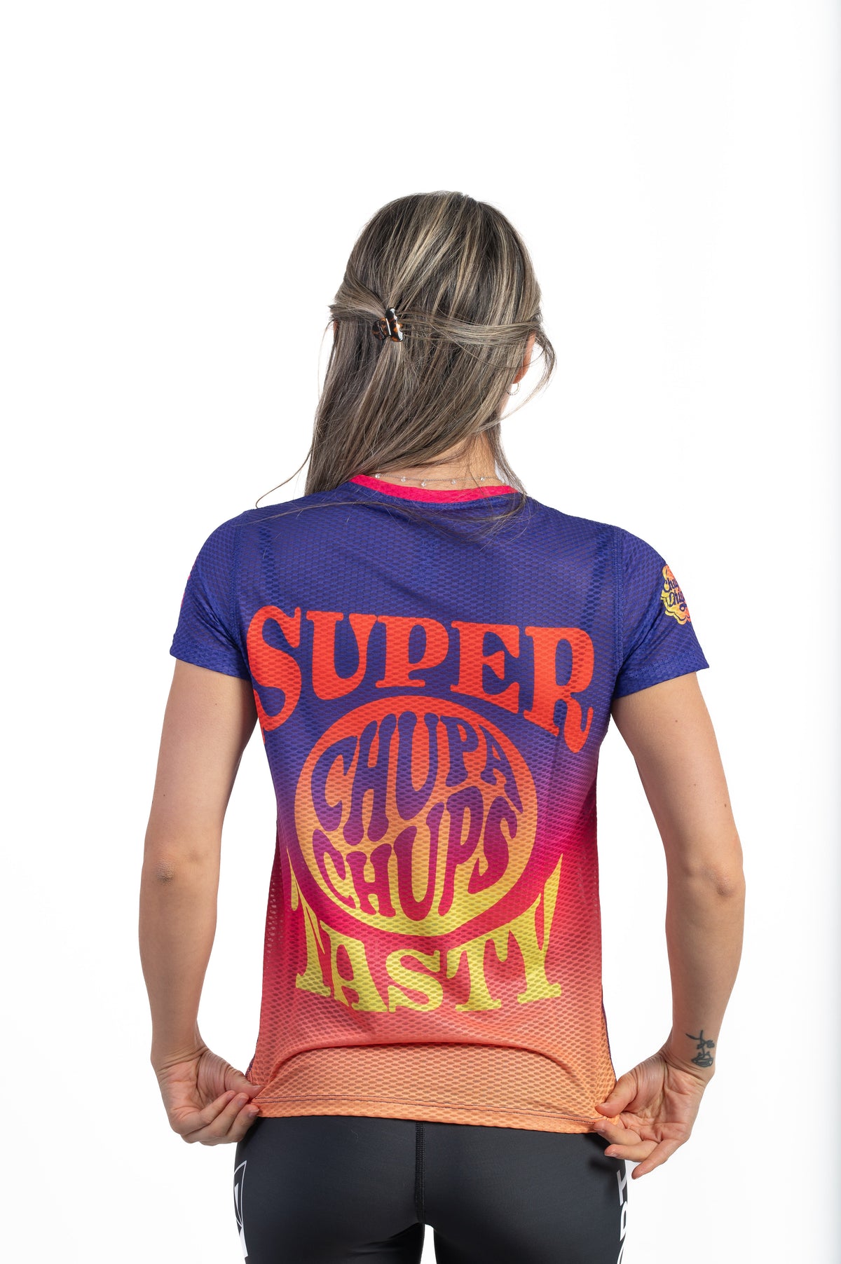 OTSO Damen Kurzarm-Funktionsshirt - Chupa Chups Super Tasty – Produktansicht 7