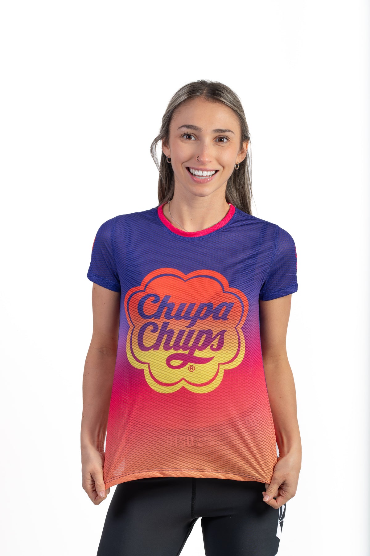 OTSO Damen Kurzarm-Funktionsshirt - Chupa Chups Super Tasty – Produktansicht 4