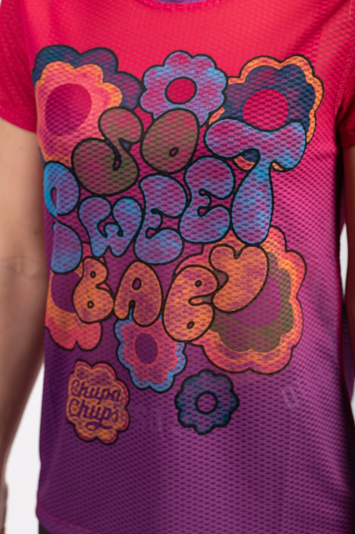 OTSO Damen Kurzarm-Funktionsshirt - Chupa Chups Sweet Baby – Produktansicht 7
