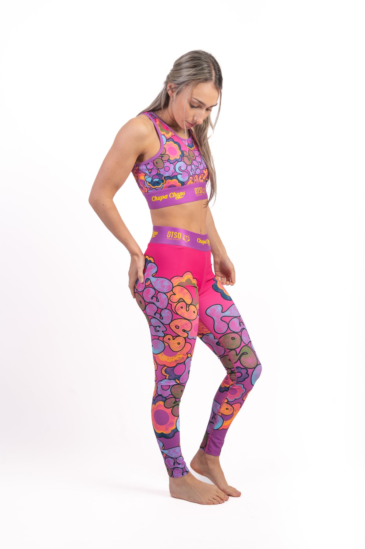 OTSO Damen Sporttop - Chupa Chups Sweet Baby – Produktansicht 5