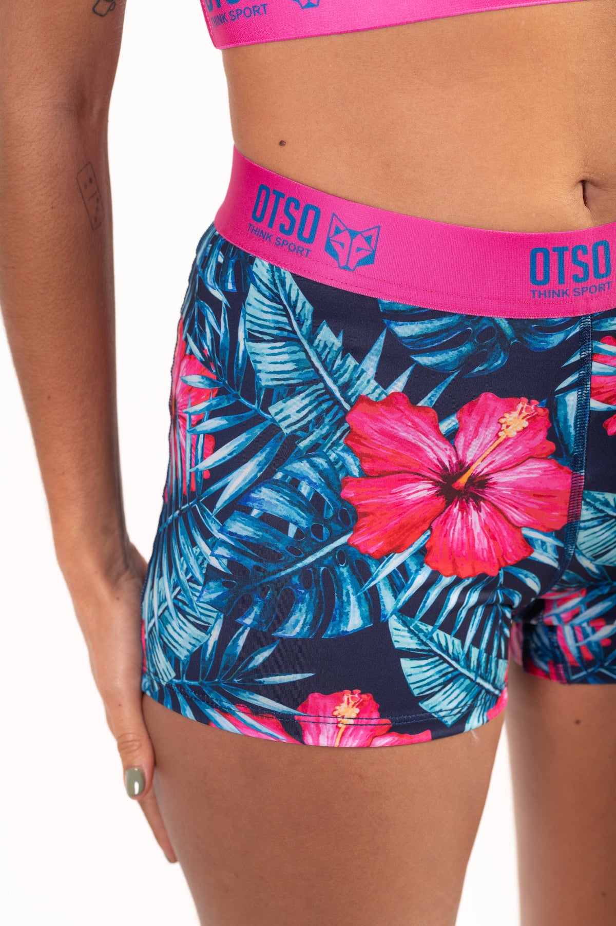 OTSO Damen Sportshorts - Tropical – Produktansicht 7