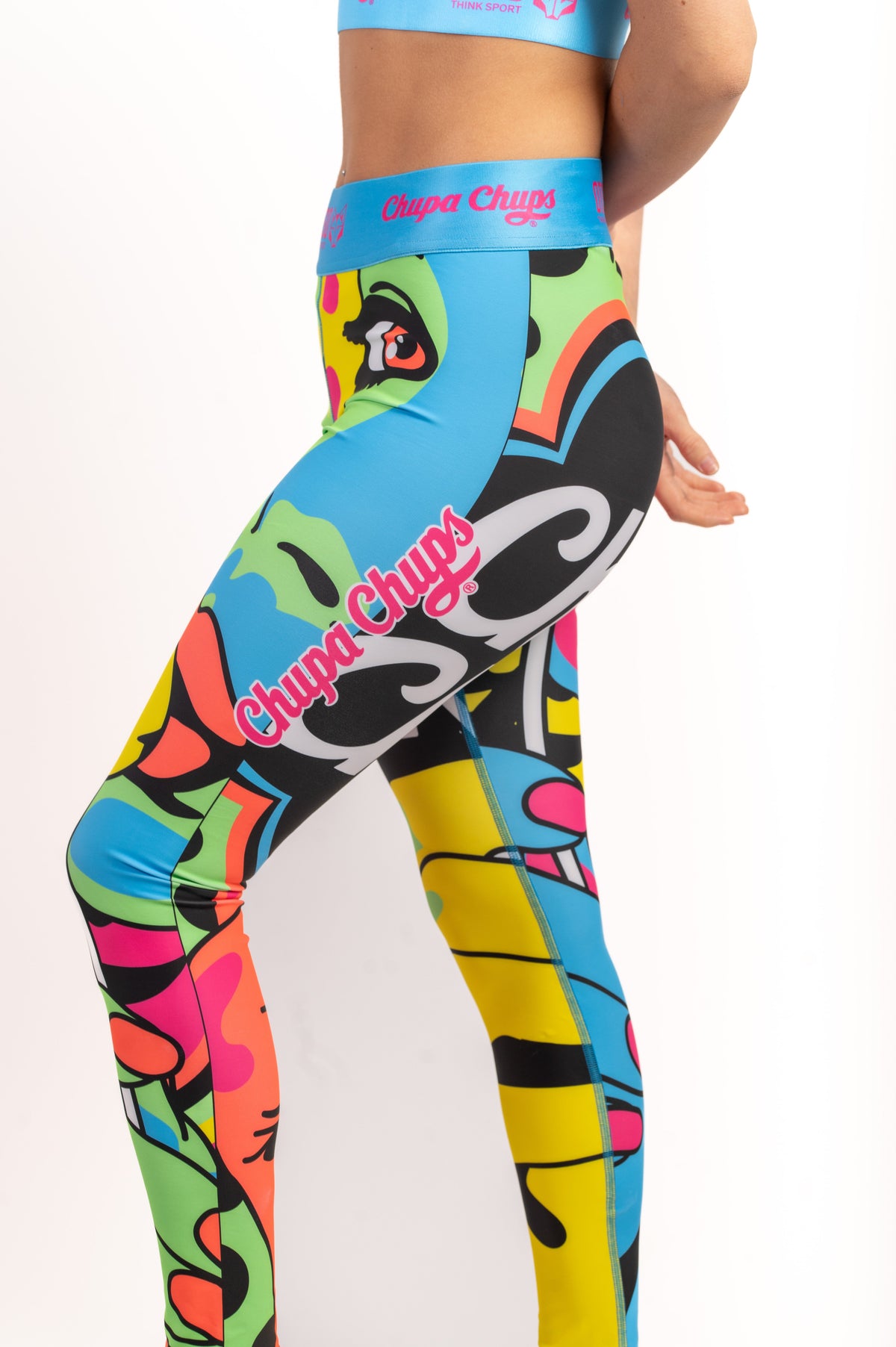 OTSO Damen Sportleggings - Chupa Chups Warhool – Produktansicht 7