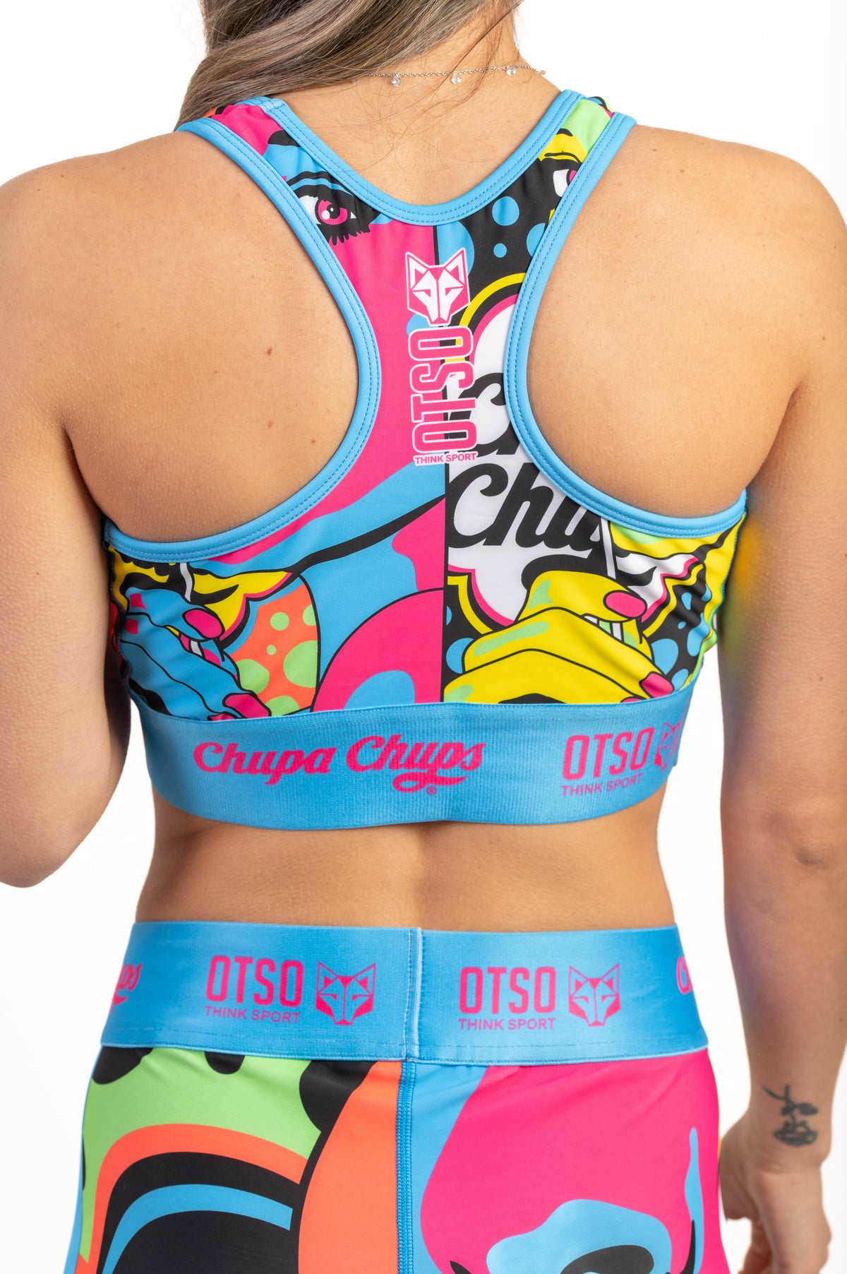 OTSO Damen Sporttop - Chupa Chups Warhool – Produktansicht 9