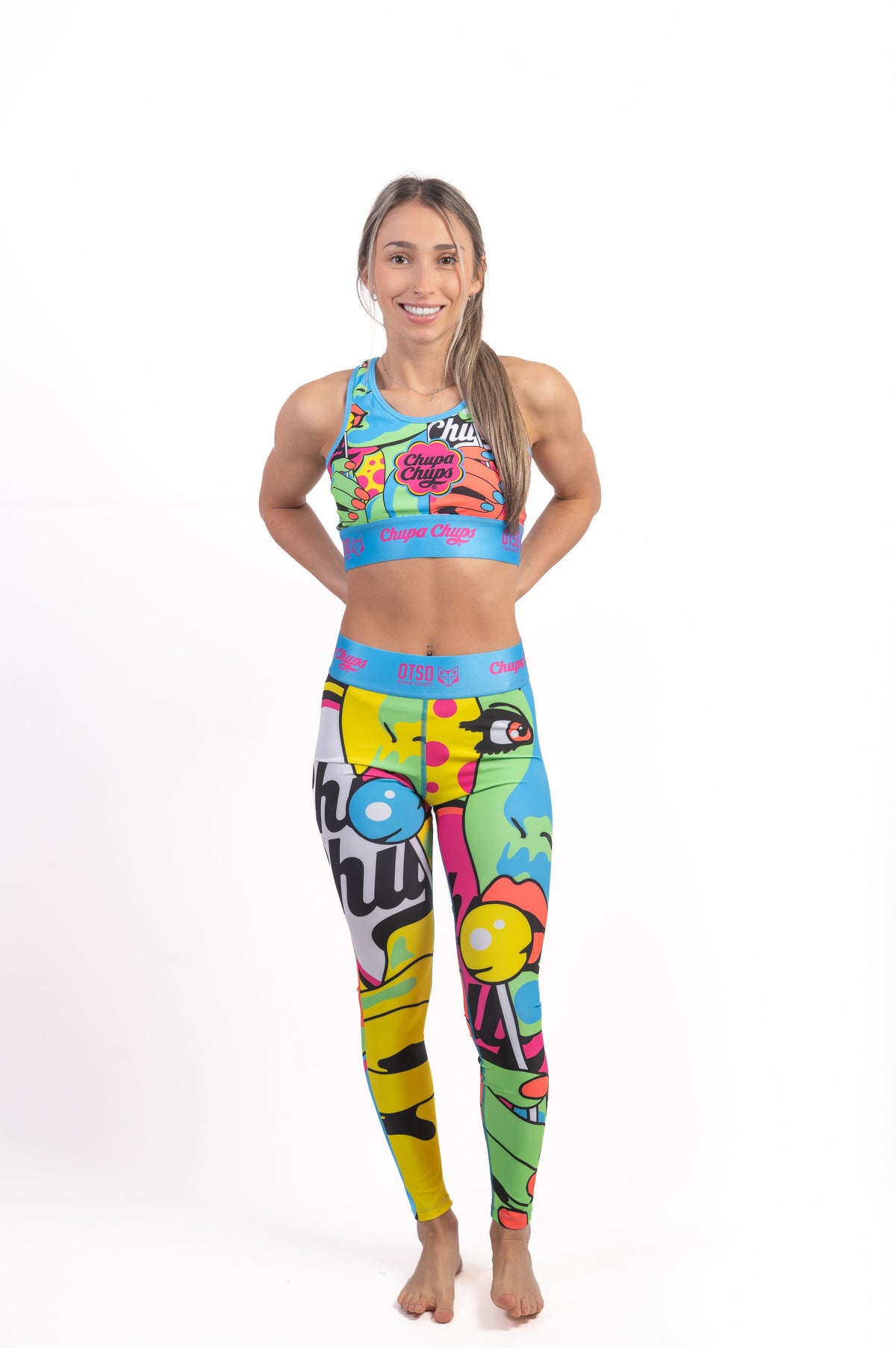 OTSO Damen Sporttop - Chupa Chups Warhool – Produktansicht 3
