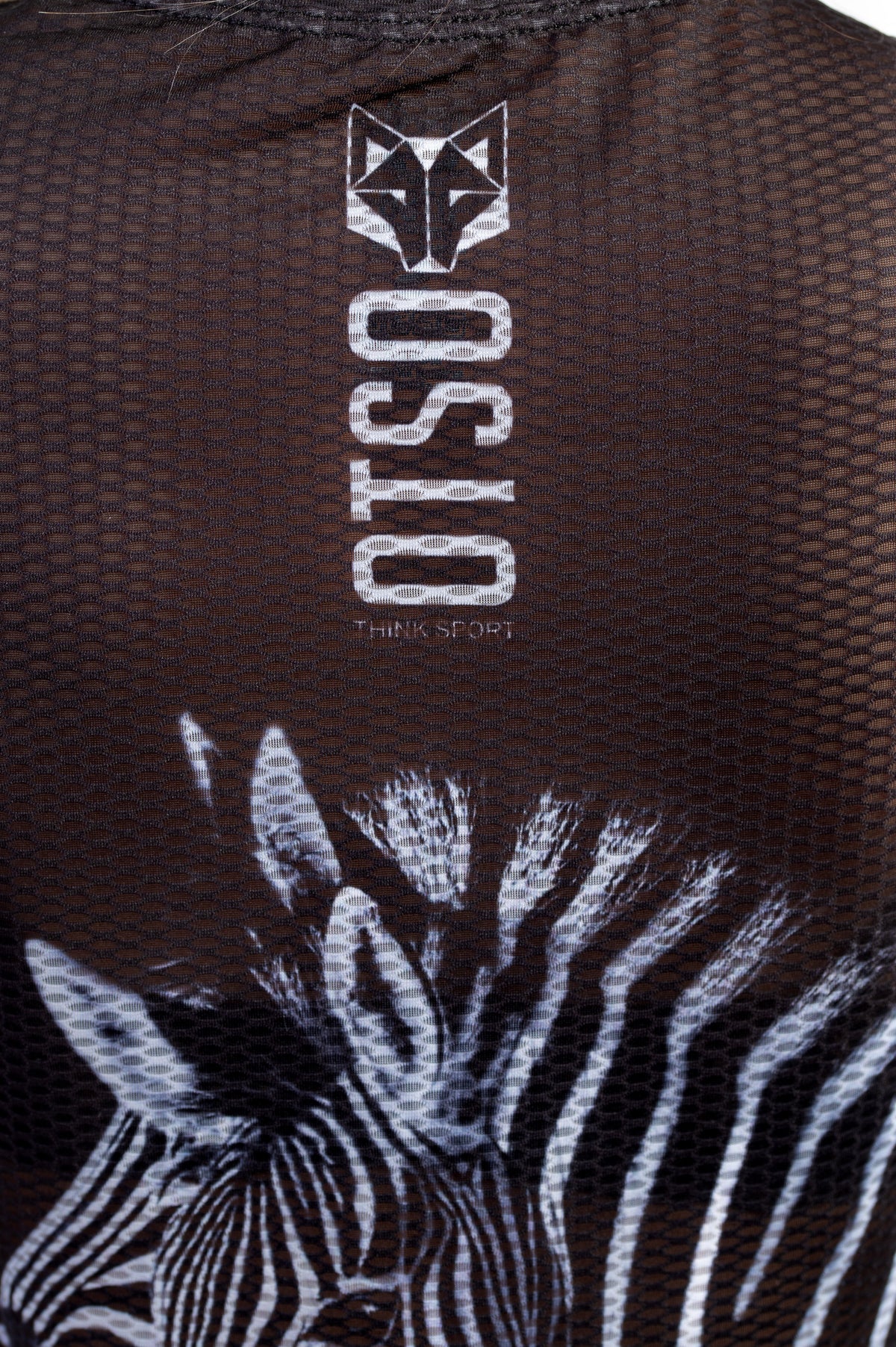 OTSO Damen Kurzarm-Funktionsshirt - Zebra – Produktansicht 9
