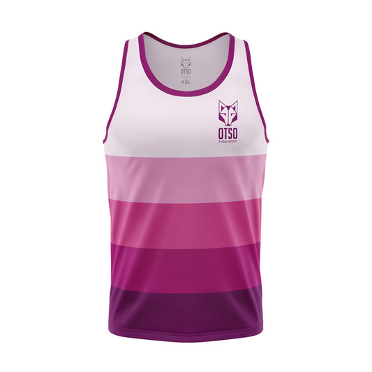 OTSO Herren Lauf-Singlet - Pink – Produktansicht