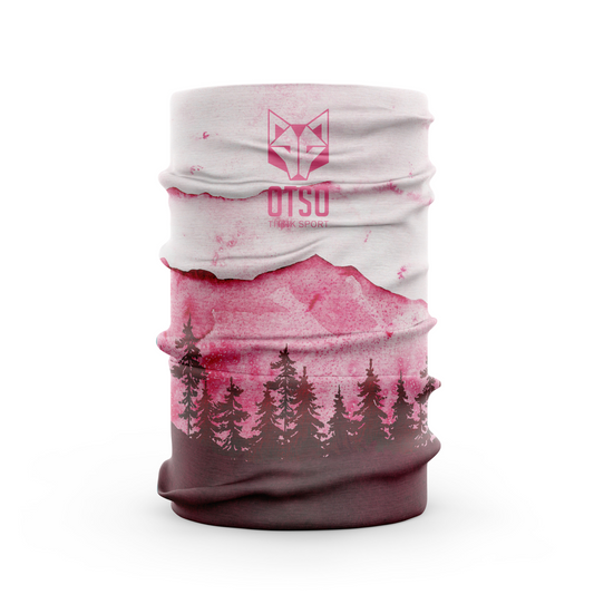 OTSO Multifunktionstuch - Pink Forest – Produktansicht