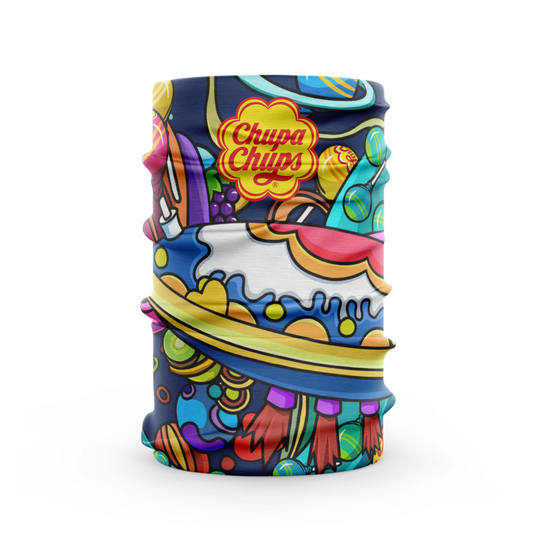 OTSO Multifunktionstuch - Chupa Chups Space – Produktansicht