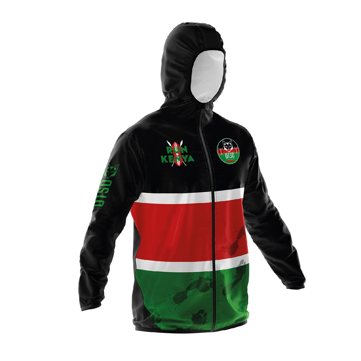 OTSO Unisex Laufjacke - Kenya – Produktansicht