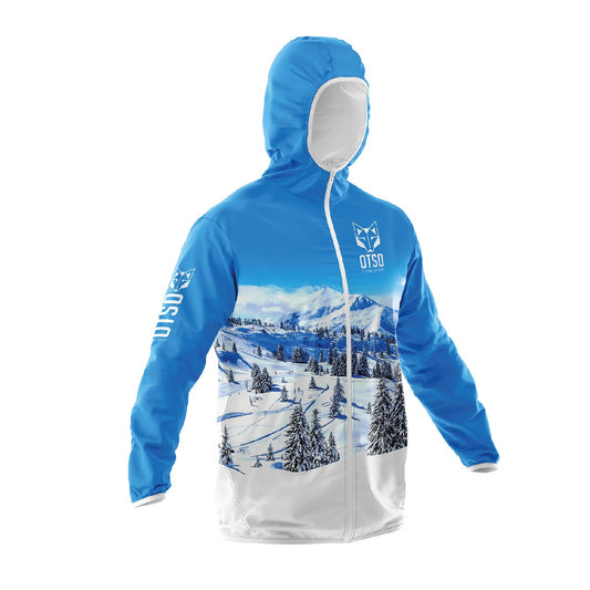 OTSO Unisex Laufjacke - Snow Forest – Produktansicht