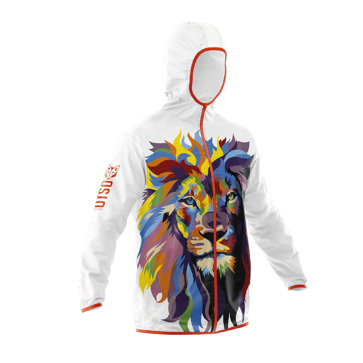 OTSO Unisex Laufjacke - Be a Lion – Produktansicht
