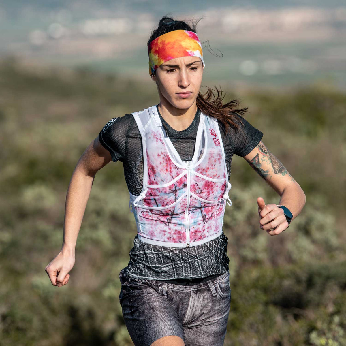 OTSO Trailrunning-Rucksack - Almond Blossom – Produktansicht 2