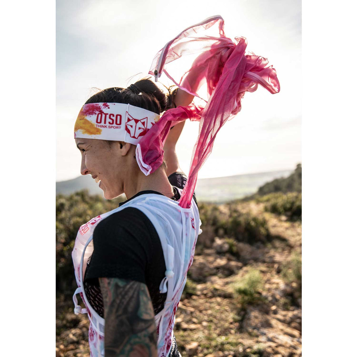 OTSO Trailrunning-Rucksack - Almond Blossom – Produktansicht 6