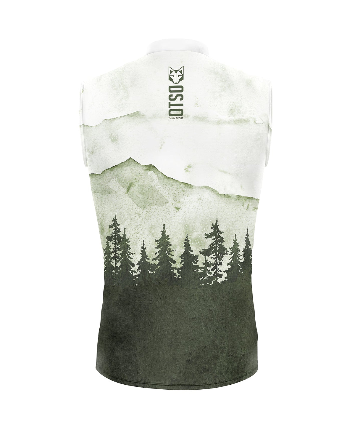 OTSO Unisex Laufweste - Green Forest – Produktansicht 2
